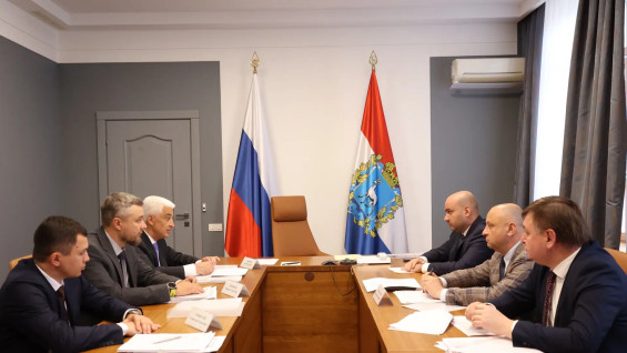  В Самаре Вячеслав Федорищев провел рабочую встречу с генеральным директором ПАО «Россети Волга»
