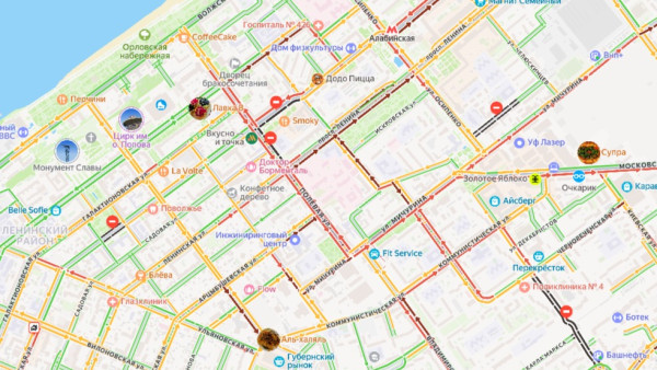 Тысячи машин застряли в Самаре в 8-балльных пробках 14 ноября