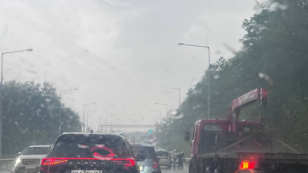 На Красноглинском шоссе в Самаре образовалась пробка из-за ДТП