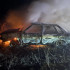Под Самарой во время движения сгорел ВАЗ 2115
