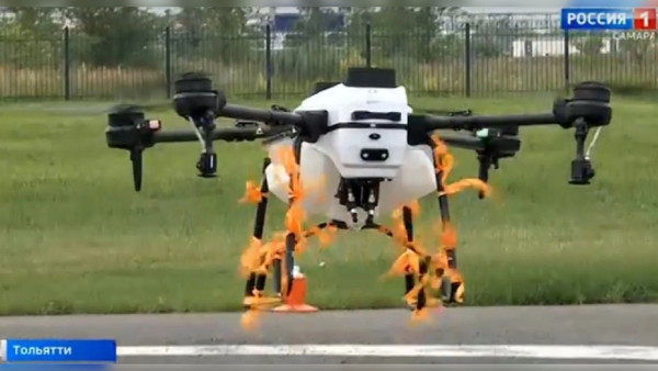 В Самаре беспилотник исполнял заветные желания молодёжи