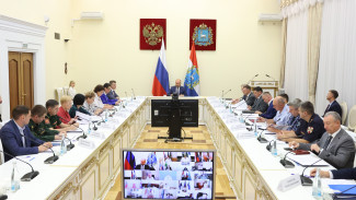 Вячеслав Федорищев провел совместное заседание антитеррористической комиссии и оперативного штаба