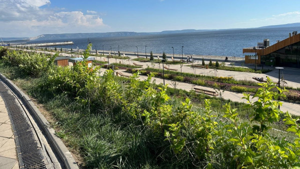 В Тольятти приходит в упадок новая набережная