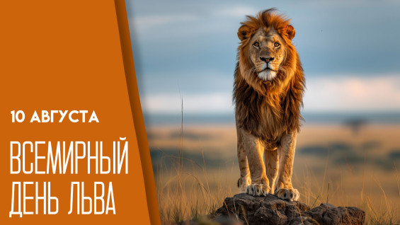 10 августа — Всемирный день льва: расскажем, как провести праздник