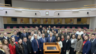 Первое заседание Молодёжного парламента Самарской области состоялось в Губернской Думе