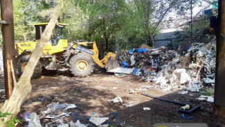 В Самаре ликвидировали крупную несанкционированную свалку на Лунной