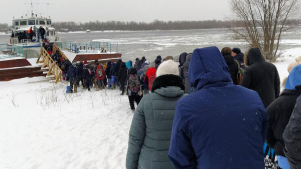 Погода отменила речную переправу в Самаре