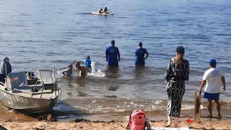 В Самаре труп мужчины, заплывшего за буйки, нашли на большой глубине