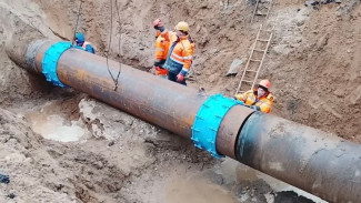 Дорогу откроют 23 апреля: на Молодогвардейской в Самаре за ночь заменили 6 метров трубы