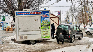 В Самаре снесли 10 магазинов нестационарной торговли на Московском шоссе
