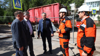 Мэр Самары Иван Носков оценил ход работ по перекладке тепловых сетей в городе