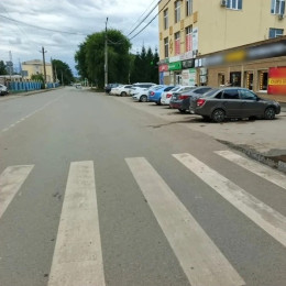 В Самарской области  LADA Granta сбила 68-летнего мужчину на тротуаре