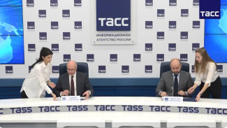 ТАСС и Самарская область подписали меморандум о сотрудничестве 12 ноября 2025 года