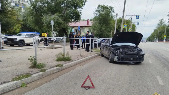 Под Самарой столкнулись две иномарки 9 сентября