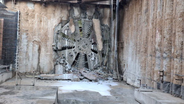 В Самаре завершили прокладку правого тоннеля станции метро «Театральная»