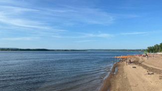В Самарской области вода в Волге прогрелась до рекордных отметок