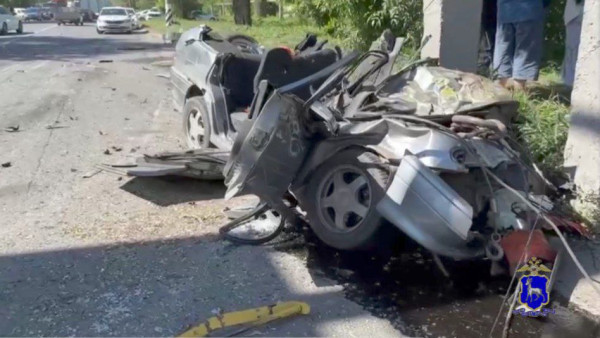 Полиция рассказала, кого насмерть раздавил упавший автокран под Самарой