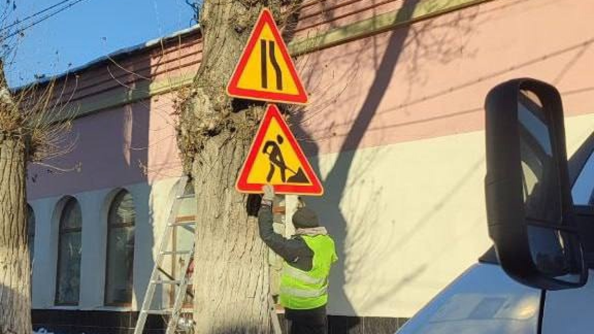 В Самаре дорожные знаки развешивают на деревьях – Новости Самары и  Самарской области – ГТРК Самара