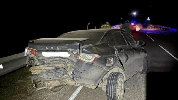В столкновении двух Lada Vesta под Самарой пострадали три человека