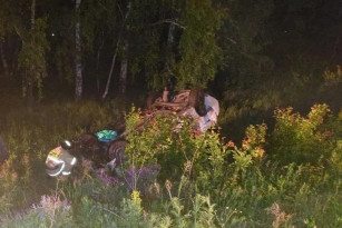 Две женщины погибли в ДТП с косулей под Самарой 