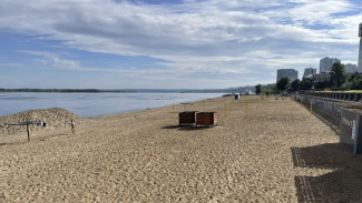 Вода на пляжах Самары прогрелась до +20,4°C