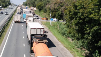 На трассе М5 «Урал» в Самарской области закроют движение грузовиков 