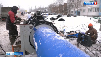 В Самаре продолжается реконструкция участка улицы XXII Партсъезда