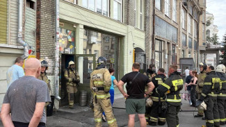 В историческом центре Самары 2 августа произошел пожар 