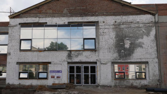 В Самаре продолжается ремонт бывшего здания кинотеатра «Россия»