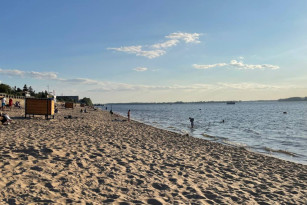 В Самарской области температура воды в Волге прогрелась  до +20 градусов