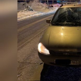 Мужчина в Тольятти переходил дорогу на красный и попал под машину