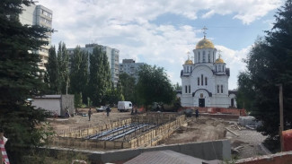 В Самаре строят сухой фонтан на Воронежских озерах в августе 2022 года