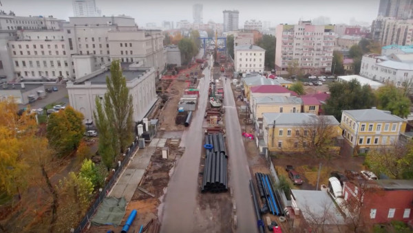 В Самаре начали рыть котлован новой станции метро «Театральная»