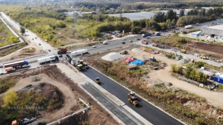 Появились новые кадры строительства магистрали «Центральная» в Самаре