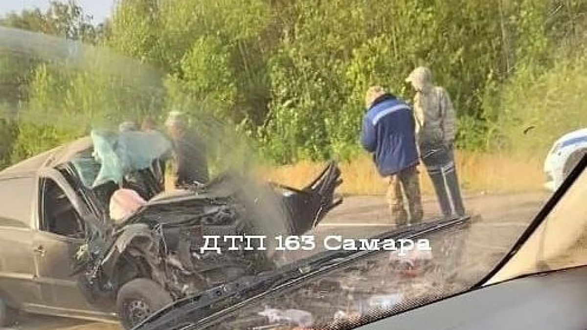 В Самарской области 19 августа произошло ДТП с ужасающими разрушениями –  Новости Самары и Самарской области – ГТРК Самара