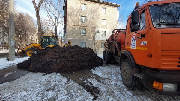 В Самаре корпус СамГУПС и 26 домов из-за аварии остались без воды 27 января 2023 года