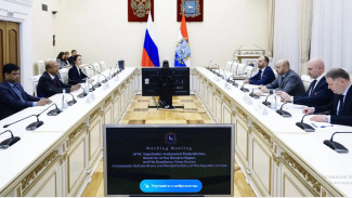 Вячеслав Федорищев в Самаре встретился с Послом Индии 