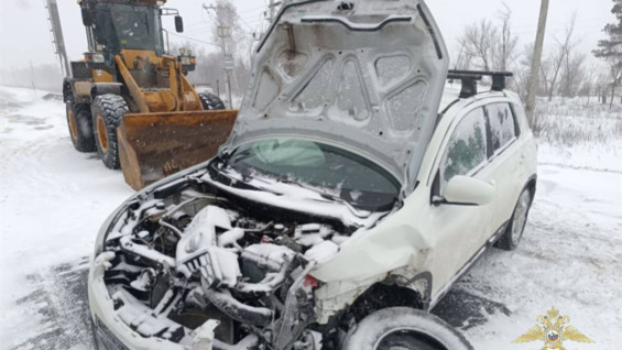 40-летнюю женщину доставили в больницу после ДТП на трассе под Самарой