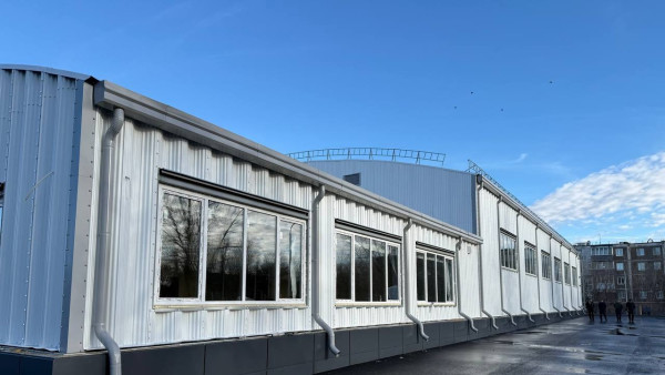 В Сызрани завершается строительство нового физкультурно-оздоровительного комплекса