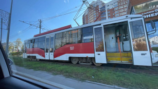 В Самаре встали трамваи на улице Ново-Садовой 13 сентября