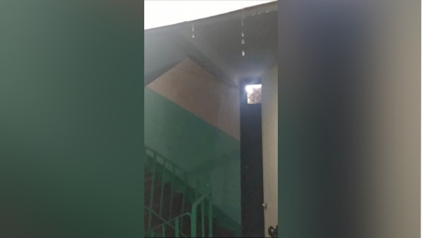 После ливня стеной ЖК на Ново-Садовой ушел под воду