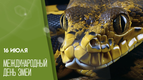 16 июля - Международный день змеи: поздравления и открытки с необычным праздником