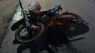 В Самарской области столкнулись питбайк и "Ларгус" 