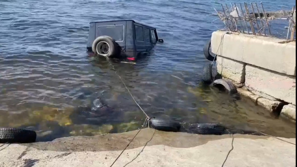 В Самаре достали из Волги немецкого "утопленника"