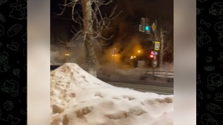 В Самаре Волжский проспект превратился в термальный источник