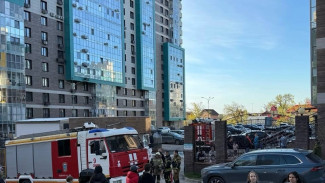 В Самаре на ул. Солнечной произошло задымление в многоквартирном доме