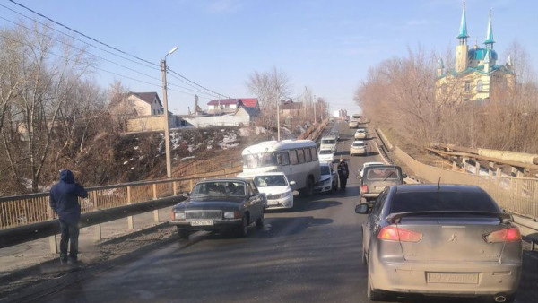 В Самарской области произошла массовая авария с участием автобуса