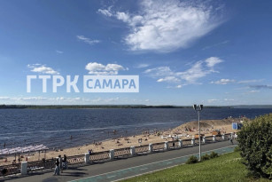 На второй очереди набережной Самары началась выгрузка свежего песка
