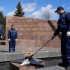 В Самаре провели техническое обслуживание Вечного огня на площади Славы в преддверии празднования Дня Великой Победы