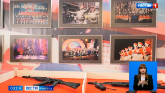 "Сила в правде!". Тематический поезд с таким названием совершил остановку на вокзале Самары